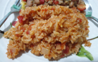 Easy Spanish Rice (Rice Cooker) | Just A Pinch Recipes image