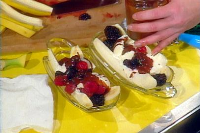 Banana Split Recipe | Rachael Ray | Food Network image