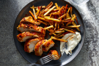 Rosemary-Paprika Chicken and Fries Recipe - NYT Cooking image