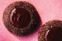 Double-Chocolate Thumbprint Cookies Recipe - NYT Cooking image