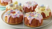 Spring Celebration Mini Bundt Cakes Recipe - BettyCrocker.… image