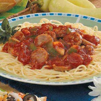 Italian Sausage Spaghetti Recipe: How to Make It image