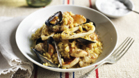 Seafood risotto recipe - BBC Food image