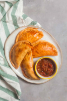 How To Make Crispy Air Fryer Empanadas - Healthy Delicious image