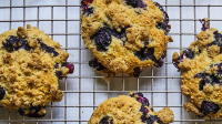 Muffin Tops Recipe (Blueberry Crumb Version) | Kitchn image