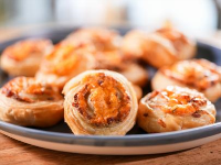 Cheddar and Bacon Pinwheels Recipe | Jeff Mauro | Food Net… image
