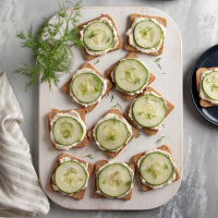 Savory Cucumber Sandwiches Recipe: How to Make It image