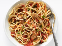 Linguine with Red Clam Sauce Recipe - Food Network image