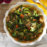 Roasted Green Vegetable Medley Recipe: How to Make It image