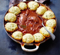 Chicken casserole with herby dumplings recipe - BBC Good … image