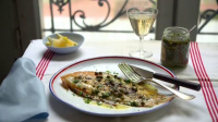Fish with lemon and brown butter sauce recipe - BBC Food image