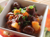 Sweet and Sour Meatballs Recipe | Ree Drummond | Foo… image