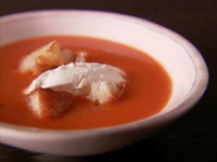 Creamy Red Pepper Soup Recipe | Giada De Laurentiis - F… image