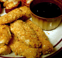 Crispy Baked Chicken Strips Recipe - Food.com image