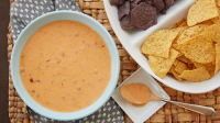 Two-Ingredient Slow-Cooker Queso Dip Recipe - BettyCrock… image