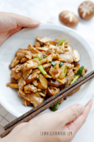 Pork and Mushroom Stir Fry - China Sichuan Food image