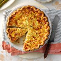 Salmon Quiche Recipe: How to Make It - Taste of Home image
