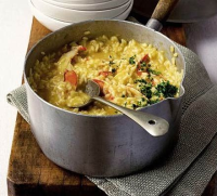 Prawn risotto recipe - BBC Good Food image