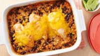 Cheesy Southwest Chicken and Rice Casserole Recipe - Pillsb… image