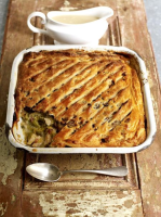 Leftover turkey and leek pie recipe | Jamie Oliver recipes image