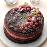 Raspberry Fudge Torte Recipe: How to Make It image