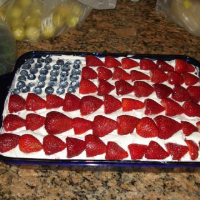 American Flag Cake - BigOven.com image