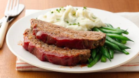 Easy and Delicious Slow Cooker Meatloaf - BettyCrocker.com image