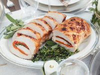 Tricolore Stuffed Pork Recipe | Giada De Laurentiis | Food ... image