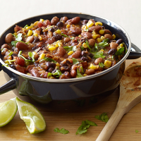 Super-Easy Slow-Cooker Three-Bean Chili | Recipes image