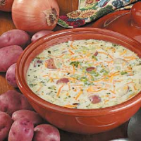 Red Potato Soup Recipe: How to Make It - Taste of Home image