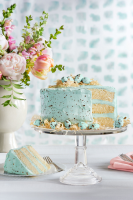 Speckled Malted Coconut Cake Recipe for Easter - Robin's ... image