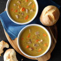 Roast squash and sweet potato soup recipe - BBC Food image