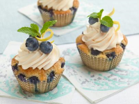 Missy's Lemon and Blueberry Cupcakes Recipe | Ree Drumm… image