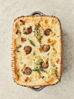 Sausage & mash pie | Jamie Oliver recipes image