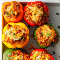 Mexican Stuffed Peppers Recipe: How to Make It image