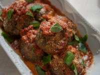 Giant Meatballs and Marinara Recipe | Trisha Yearwood ... image