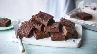 Vegan chocolate brownies recipe - BBC Food image