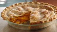 Peach Pie Recipe - BettyCrocker.com image