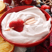Fluffy Strawberry Fruit Dip Recipe: How to Make It image