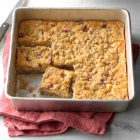 Rhubarb Cheesecake Squares Recipe: How to Make It image