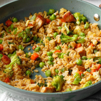 Chinese Pork Fried Rice Recipe: How to Make It image