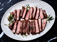 Oven Steak Recipe | Food Network Kitchen | Food Network image