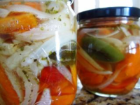 HOT PICKLED PEPPERS RECIPES