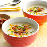 Slow-Cooked Loaded Potato Soup Recipe: How to Make It image