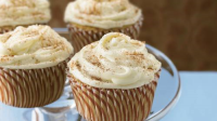 Chai Latte Cupcakes Recipe - BettyCrocker.com image
