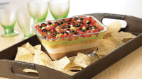 WHAT ARE THE LAYERS IN 7 LAYER DIP RECIPES