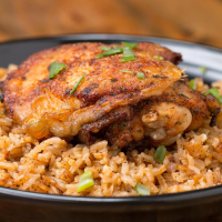 Paprika Chicken & Rice Bake Recipe by Tasty image