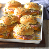 Baked Ham and Colby Sandwiches Recipe: How to M… image