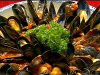 Mussels Marinara Recipe | Robert Irvine | Food Network image