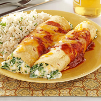 Spinach Enchiladas Recipe: How to Make It - Taste of Home image